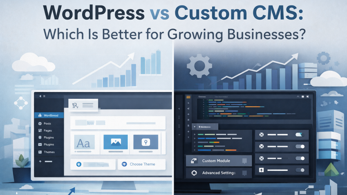 WordPress vs Custom CMS Which Is Better for Growing Businesses